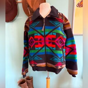 Pendleton Aztec Wool Jacket size M